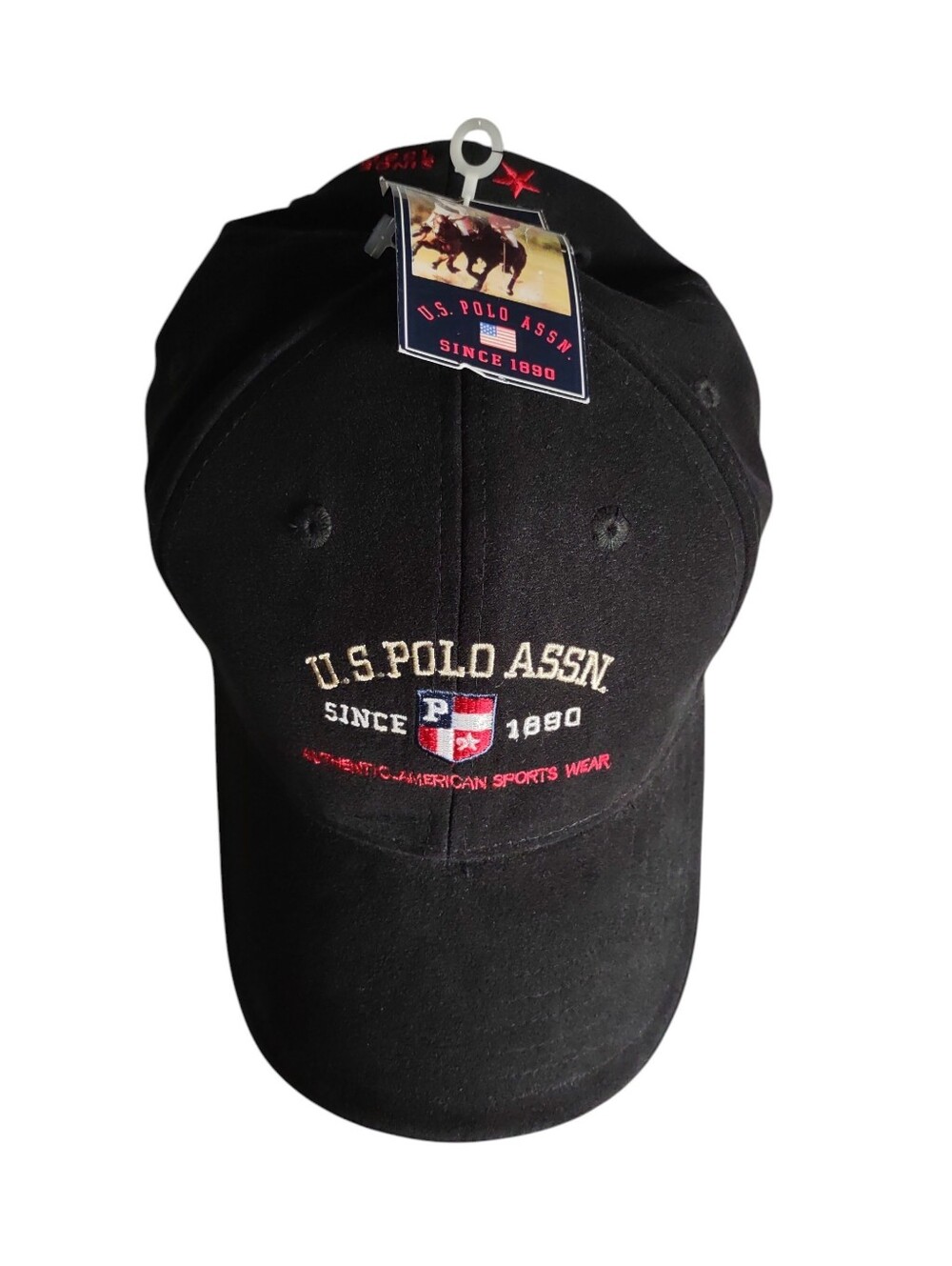 US Polo Assassin Concept One Black Cap Hat
